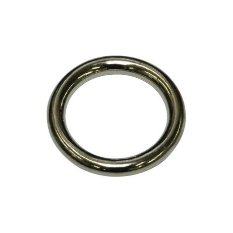 Gardinia Hohlring nickel, 25 Stück Vorhangschienen