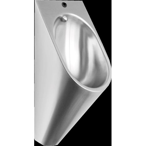 KWC Urinoir, CAMPUS, acier inoxydable, pour chasse d'eau AP, 313x733x341 mm (1/2)