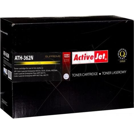 Activejet ATH-362N cartucho de tóner Compatible Amarillo 1 pieza(s)