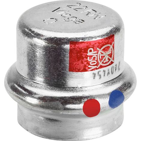 Viega Prestabo LF-Tappo, d 22mm acciaio non legato, zincato Modello 1156LF, 716769