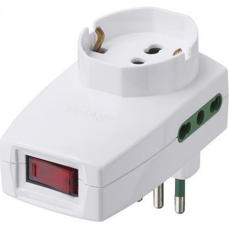 adattatore vimar "in salita" colore bianco