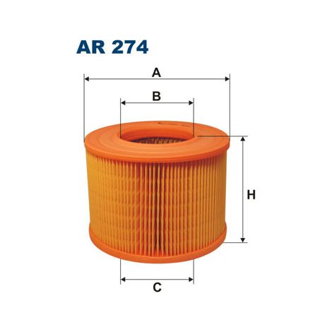 Filtro de aire AR274