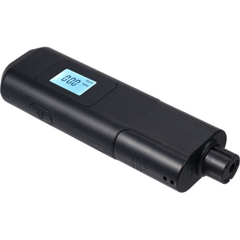 Alcootest sans contact avec chambre de purification, alarme sonore et vocale, marteau de sauvetage et lame de coupe intégrée en acier inoxydable MR809 (1/5)