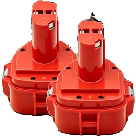Batería para herramientas eléctricas, 12 V Ni-MH, alta capacidad, PA12-9.8AH-2PCS (1/2)