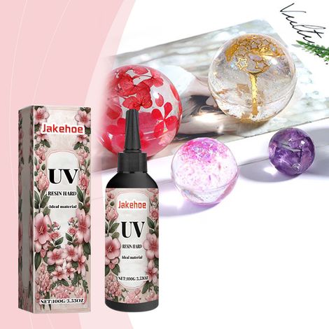 High-transparency resin glue, DIY craft glue, shadowless glue, quick-drying glue -- 100g -- BIEMMEDUE (1/5)