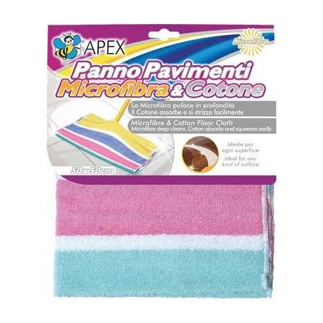 15,0 x SERVIETTE DE SOL EN COTON + MICROFIBRE APEX