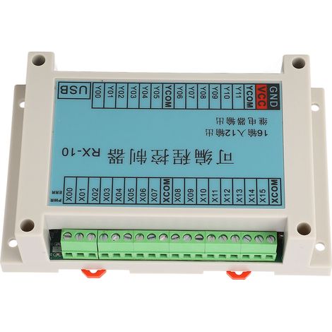Automate PLC programmable régulateur industriel commande séquentielle électrovanne 12-24V pour impression chimie (1/5)