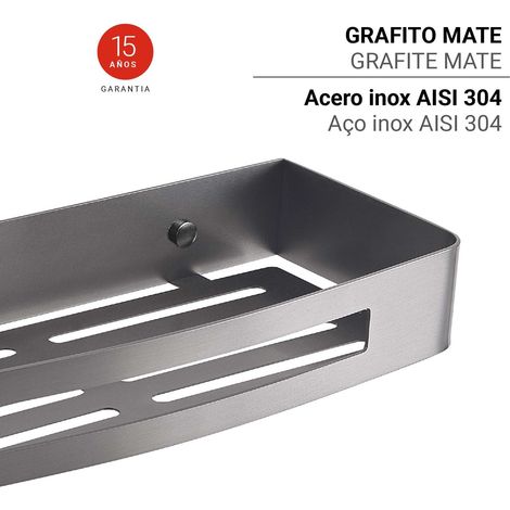 GEDY 24178100000 NERVA Esponjera Gun Metal - ref: 24178100000