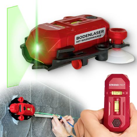 Laser Strend Pro SMD-RM20UG-Li, 2in1, Grün, Bodenlaser, USB-Ladefunktion (1/5)