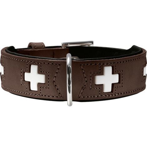 Hunter - Collar Swiss 38-43.5Cm Marrón/Negro