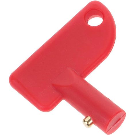 Poignée de disjoncteur de batterie, système de disjoncteur, compatible avec les automobiles, les navires et les camions, facile à utiliser, accessoire de protection électrique avec poignée de disjonct (1/5)