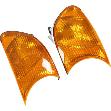 Indicatore di direzione auto, coppia E46 1998-2001, vetro chiaro, colore ambra, pezzo di ricambio per lato sinistro e destro. (1/3)