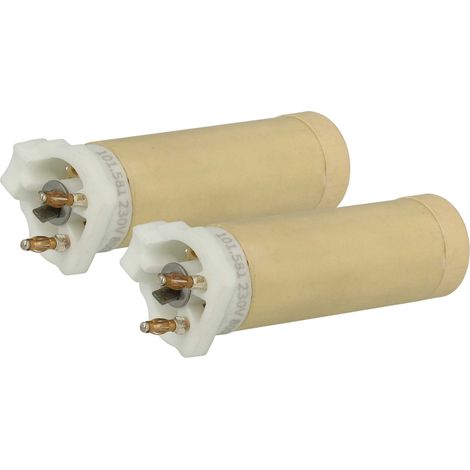 vhbw 2x Heating Element Replacement for Leister 101.581 for Hot Air Welding Gun - 800 W, Ceramic Heating Core, 1.68 x 5.7 cm
