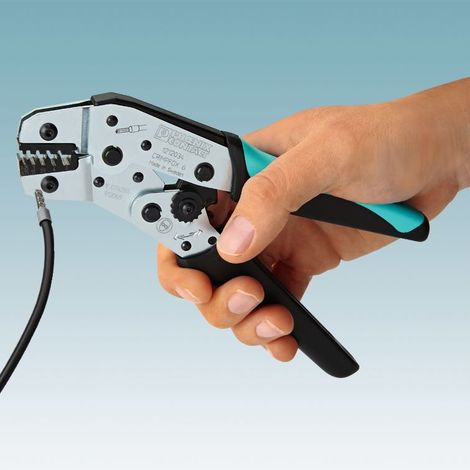 Outil de sertissage Phoenix Contact CRIMPFOX 6 CRIMPFOX pour Embouts de fil, taille de fil 24 10AWG ( Prix pour 1 )