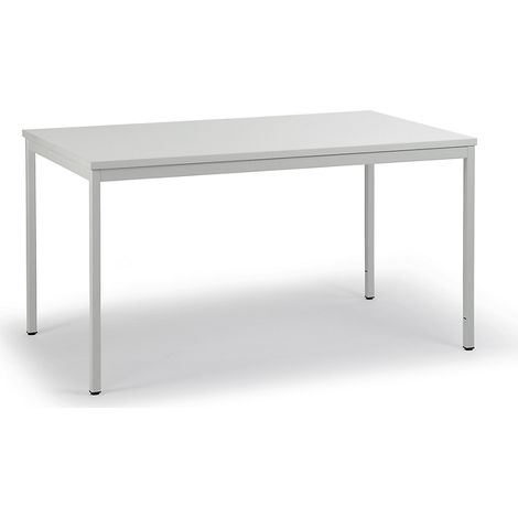 eurokraft basic, Bureau d'atelier gris clair, modèle de base, (1/5)