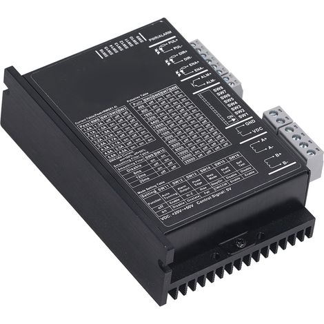 Digitaler Treiber DM556S für CNC-Schrittmotoren, präzise Mikroschrittsteuerung, kompatibel mit 42-57-86-Motoren, 20-50V DC-Netzteil, Hochleistungsregler (1/5)
