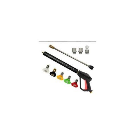 Kit de limpieza para hidrolavadora de alta presión con boquilla de 4000 psi M22 para limpieza de jardines - Crezuo (1/4)