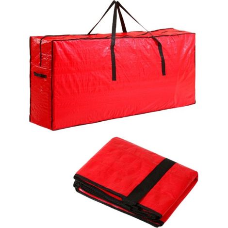 Sac de rangement pour sapin de Noël, XL, imperméable, grande capacité pour les décorations, anti-poussière, anti-humidité, XL (1/3)
