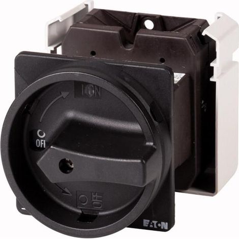 Inter. général 6P + 1F+1O 63A 90° verrouillable encastré fixation arrière 000207428 EATON T5B-4-15682/V/SVB-SW