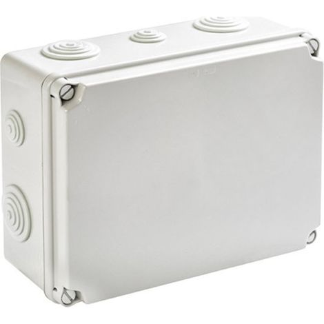 IDE – Boîte de dérivation étanche IP65 IK07 – 108x108x64mm – Entrées coniques pour câbles – Résistante aux UV et aux impacts (1/4)