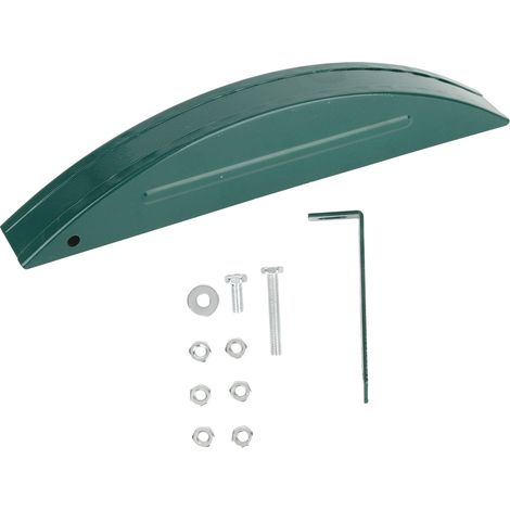 Lame de scie protectrice métal, capot de sécurité circulaire vert, couvercle pour scie électrique à table coulissante travail du bois (1/5)