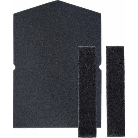 Set of two high-efficiency filters for Miele tumble dryers (6057930 / 9688381) - spare parts for home use. (1/4)