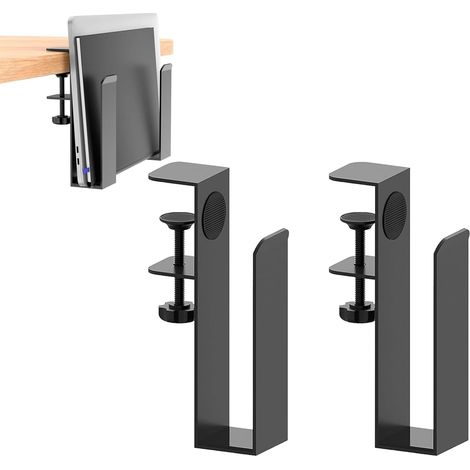JSSEVN-Support De Rangement Latéral Réglable pour Ordinateur Portable Support De Bureau Suspendu pour Ipad Ordinateur Portable Macbook 0-45 Mm (1/5)