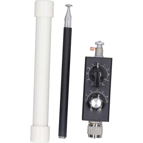 QRP-Kurzwellenantenne 20 W 3,5 bis 470 MHz, Hochfrequenz-Vollbandantenne mit M4-Stecker