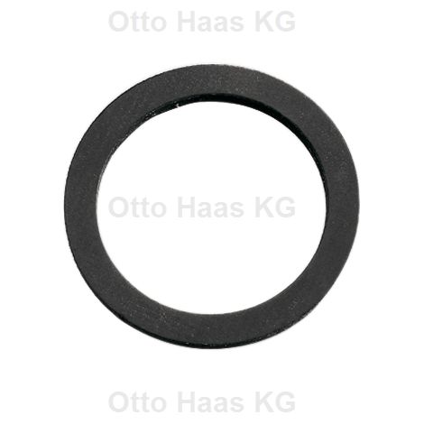 HAAS Dichtung 8150 schwarz, 1/2", für Schlauchverschraubungen, Gummi
