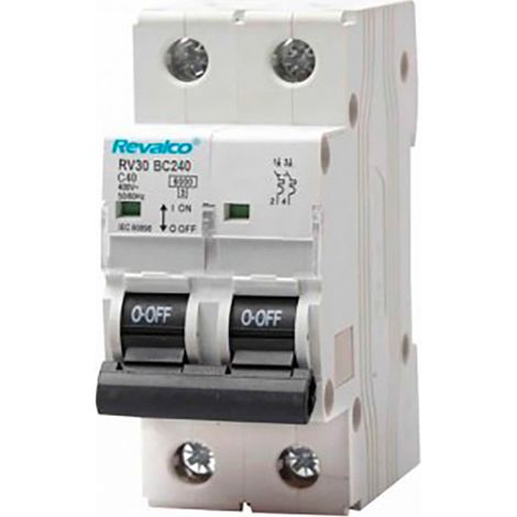 Disjoncteur Magnétothermique 2 Pôles 25a C 6ka Résidentiel/tertiaire