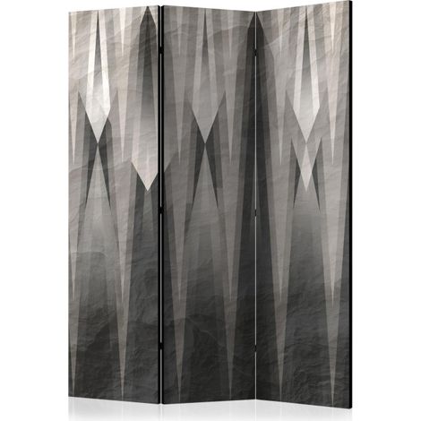 Paravent 3 Volets "Grey Citadel" 135x172cm (1/2)