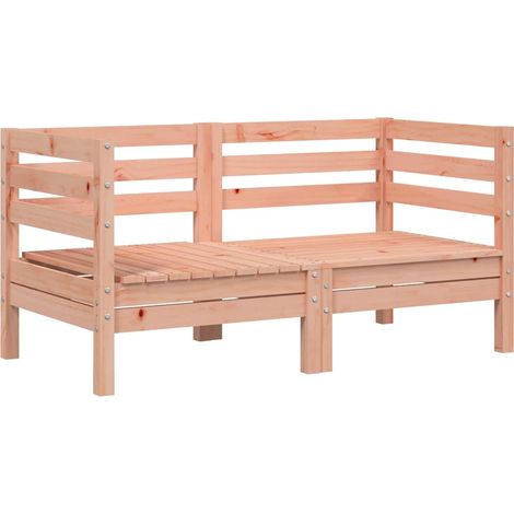 Maison Exclusive - Divani Angolari da Giardino 2pz in Legno Massello di Douglas (1/5)