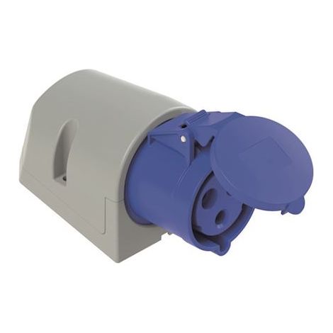 prise saillie - 32a - 2p+t - 200 à 250v - ip44 - bizline 701114