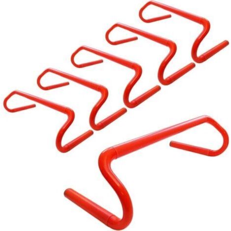 Kit de 6 cônes d’entraînement amovibles pour l’agilité – Équipement sportif compact pour football, basketball et entraînement athlétique (1/5)