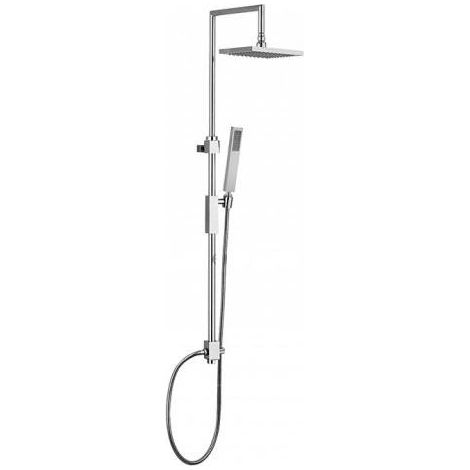 Colonna doccia Syncro plus regolabile con doccia e doccetta, acciaio cromato PAFFONI (1/5)
