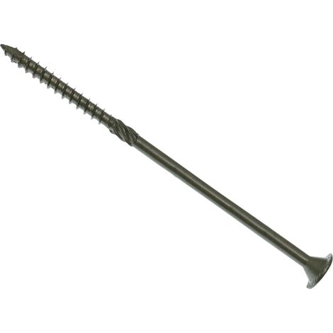 ForgeFix SPETFF8275G Spectre Advanced Timber Fixing Screws Green 8.0 x 275mm Box 50 FORTFF8275G