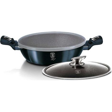 Garnek Granit 28cm Berlinger Haus Aquamarin BH-6794 (1/5)