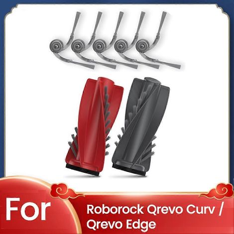 Brosse pour aspirateur Main Brosse Side Brosses de remplacement pour Qrevo Curv – Qrevo Edge Aspirateur
