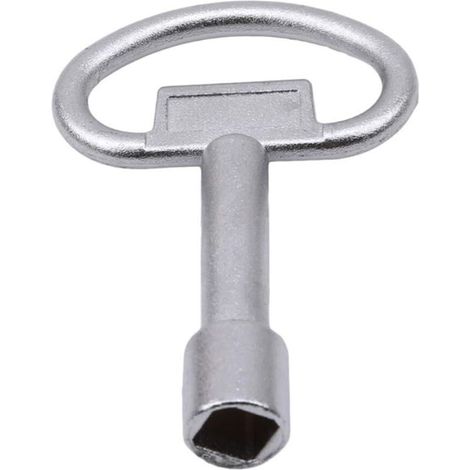 Universal Key for Key Lock Panel, Square Socket, Triangle, Cabinet, Electrical Train, Electrical Box (L, Square)