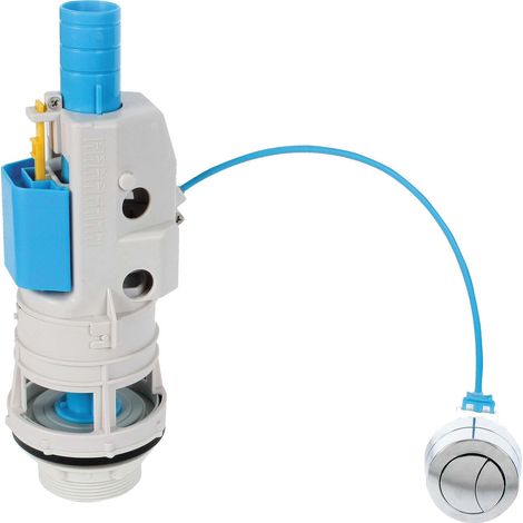 TECNO Descargador de cisterna baja T280 doble descarga con cable y kit (1/2)