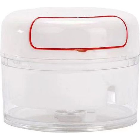 Knoblauchpresse, Küchenutensil aus Edelstahl (1/4)