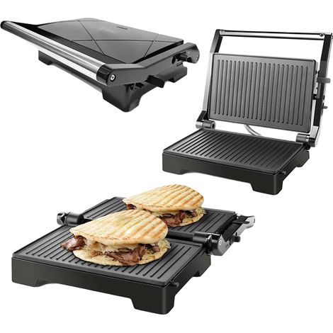 Gril Électrique Portable, Cuisson des Deux Côtés, Nettoyage Facile, 2437Back, UE (1/2)