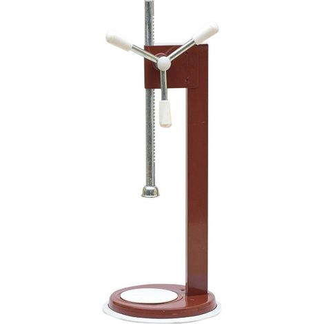 Turabottiglie a cremagliera tappi 26 mm regolazione rapida per tappi corona 26 mm tappatrice da banco (1/2)
