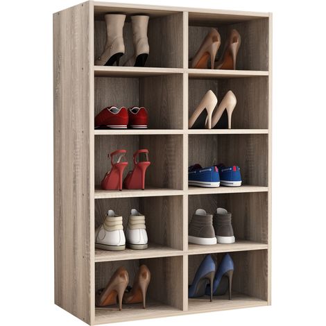Estante del gabinete del zapato del gabinete Hinsol M 84x55x30 - VCM