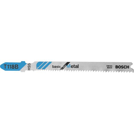 Lot de 5 lames de scie sauteuse en métal 11-14 TPI 9,5 cm (1/5)