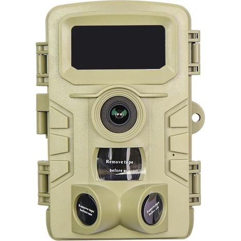 Caméra Faune Sauvage PR701 Caméra De Vision Nocturne Infrarouge Chasse 48MP 4K 0.3-0.6s Suivi du Temps Déclenchement for La en Plein Air Surveillance Fiable Précise(4K-128g) (1/5)