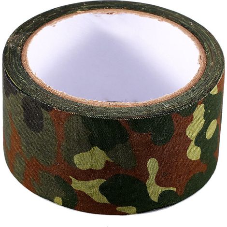 Ruban adhésif camouflage bionique 10m imperméable pour chasse extérieure (motif tacheté allemand) (1/5)