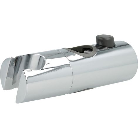 Support de douche diamètre 18 mm plastique chromé