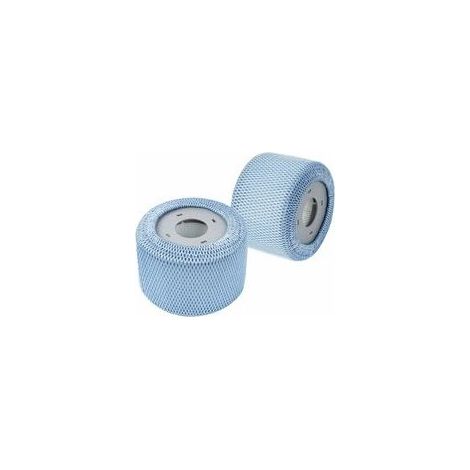 Ensemble de 2 filets de protection compatibles avec le filtre de spa Mspa, housse en maille pour filtre de rechange Mspa 90, plissée (1/5)