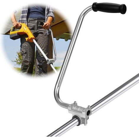 Ergonomische Griffverlängerung für Freischneider – Rückenschutz bei Rasen- und Landschaftspflege, langlebig und komfortabel in der Anwendung.